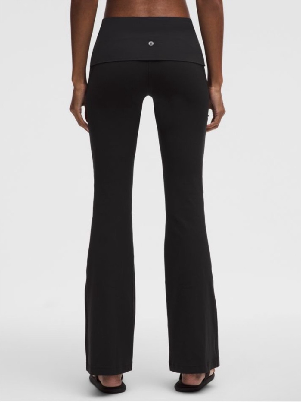 Lululemon Groove Nulu Foldover-Waist Flared Pant Black